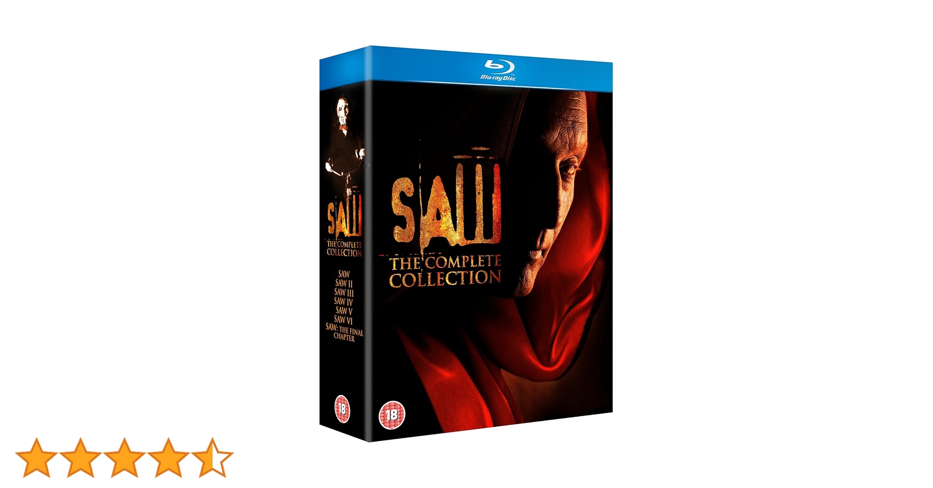 saw ソウ 1〜7ファイナル ブルーレイセット blu-ray saw ソウ 1〜7ファイナル ブルーレイセット blu-ray Amazon.com